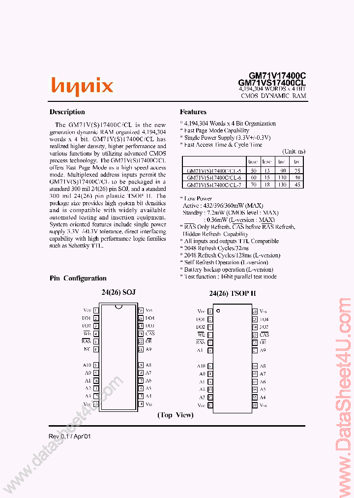 GM71VS17400CL_1014634.PDF Datasheet