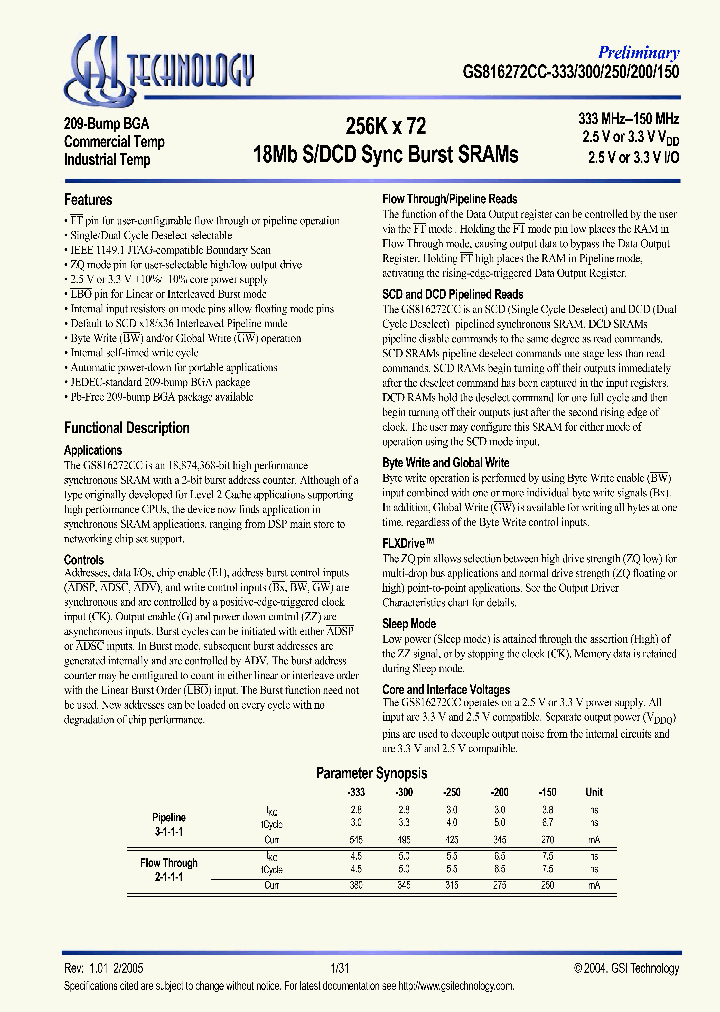 GS816272CC-333_620304.PDF Datasheet