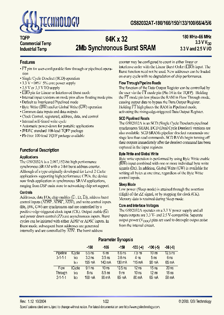 GS82032AT-100_837351.PDF Datasheet