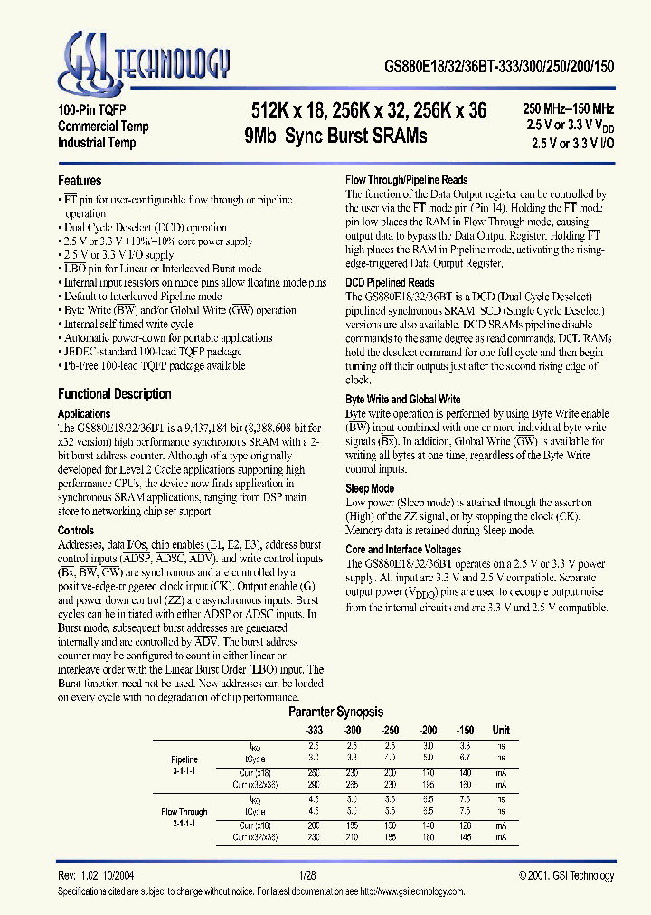 GS880E18BGT-200I_623979.PDF Datasheet