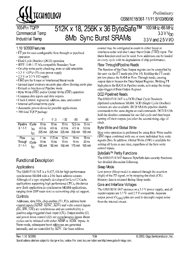 GS881E18T-100_622814.PDF Datasheet