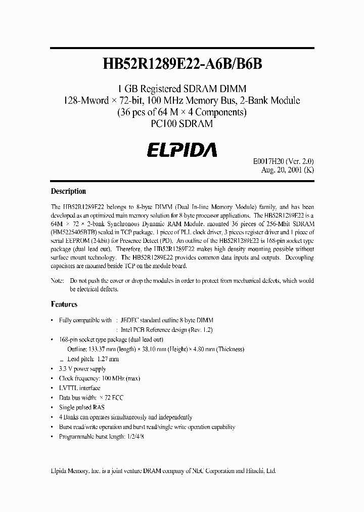 HB52R1289E22_955034.PDF Datasheet