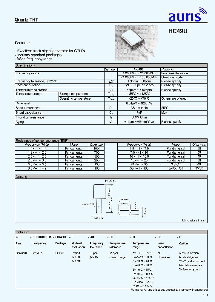 HC49U_1011667.PDF Datasheet