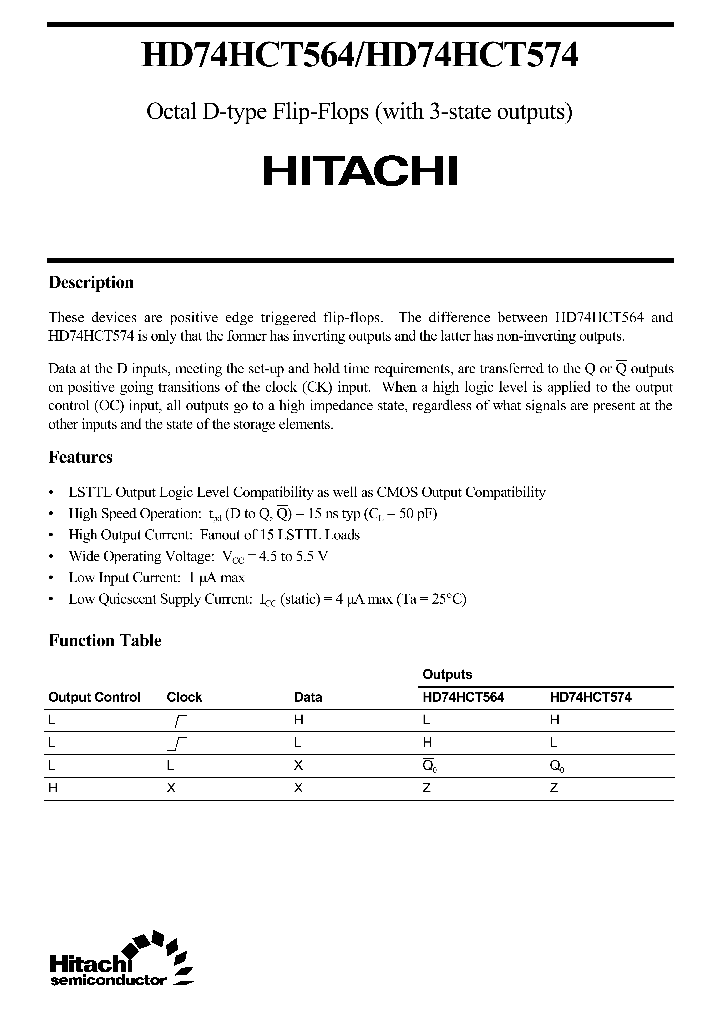 HD74HCT564_958574.PDF Datasheet