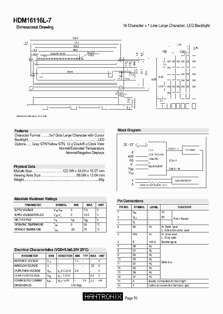 HDM16116L-7_688792.PDF Datasheet