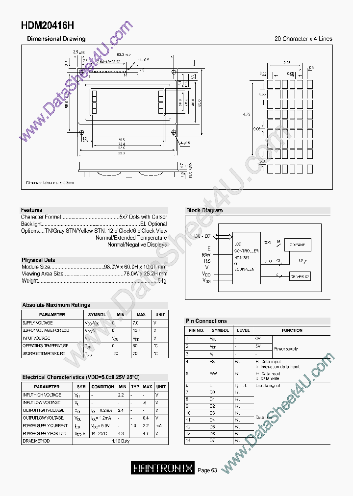 HDM20416H_807031.PDF Datasheet