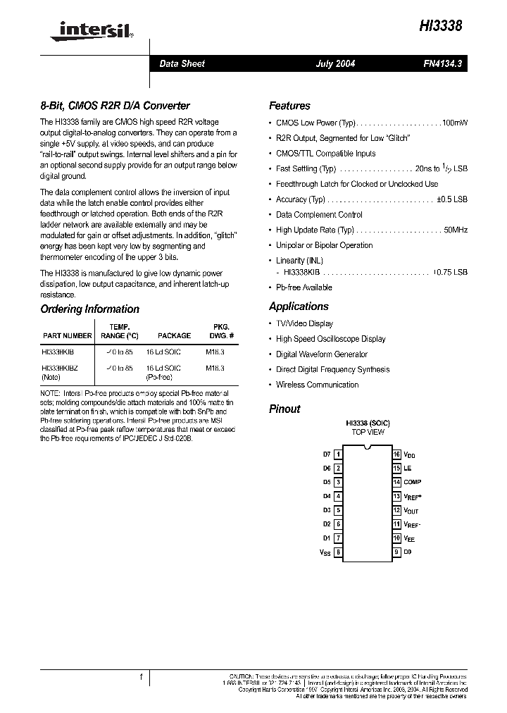 HI3338KIBZ_722543.PDF Datasheet