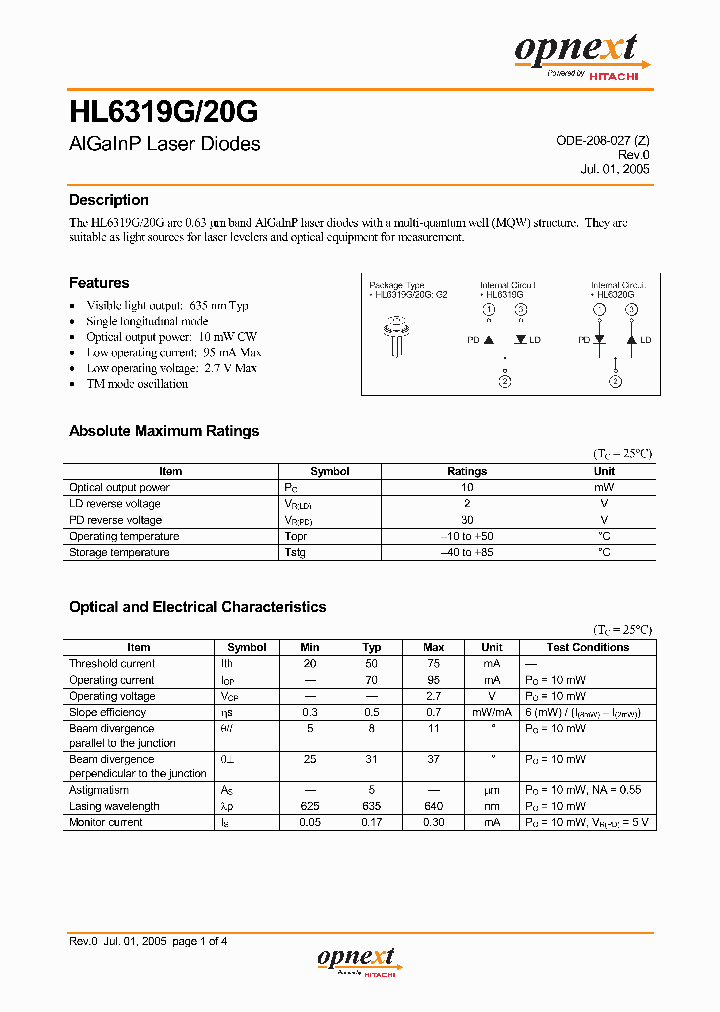 HL6319G_948470.PDF Datasheet