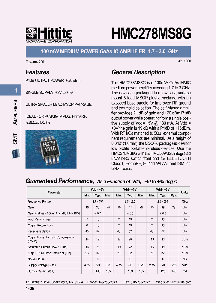 HMC278MS8G_673751.PDF Datasheet