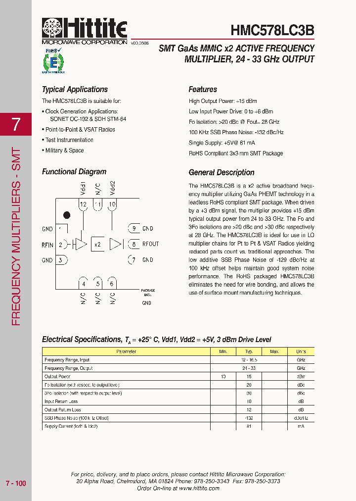 HMC578LC3B_615306.PDF Datasheet