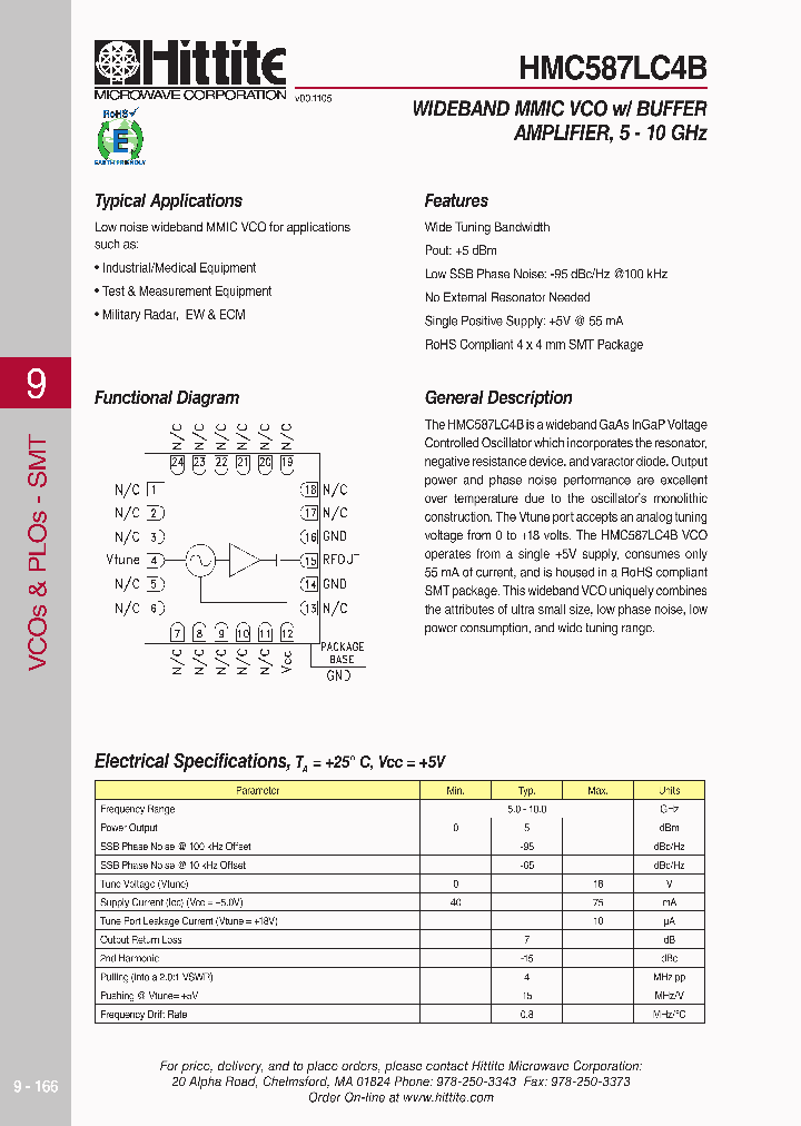 HMC587LC4B_615298.PDF Datasheet