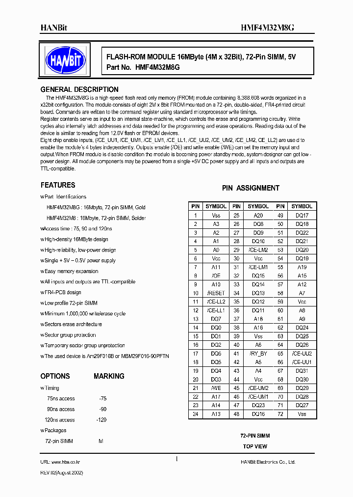 HMF4M32M8G_634406.PDF Datasheet