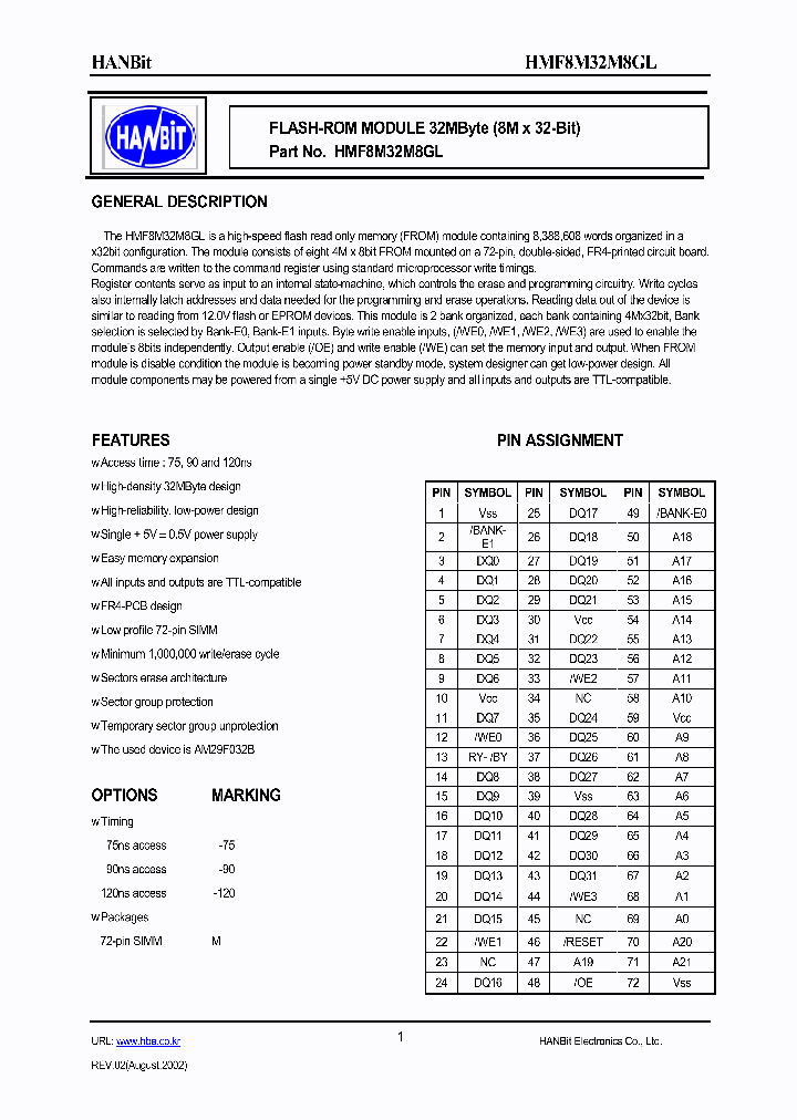 HMF8M32M8GL-90_634349.PDF Datasheet