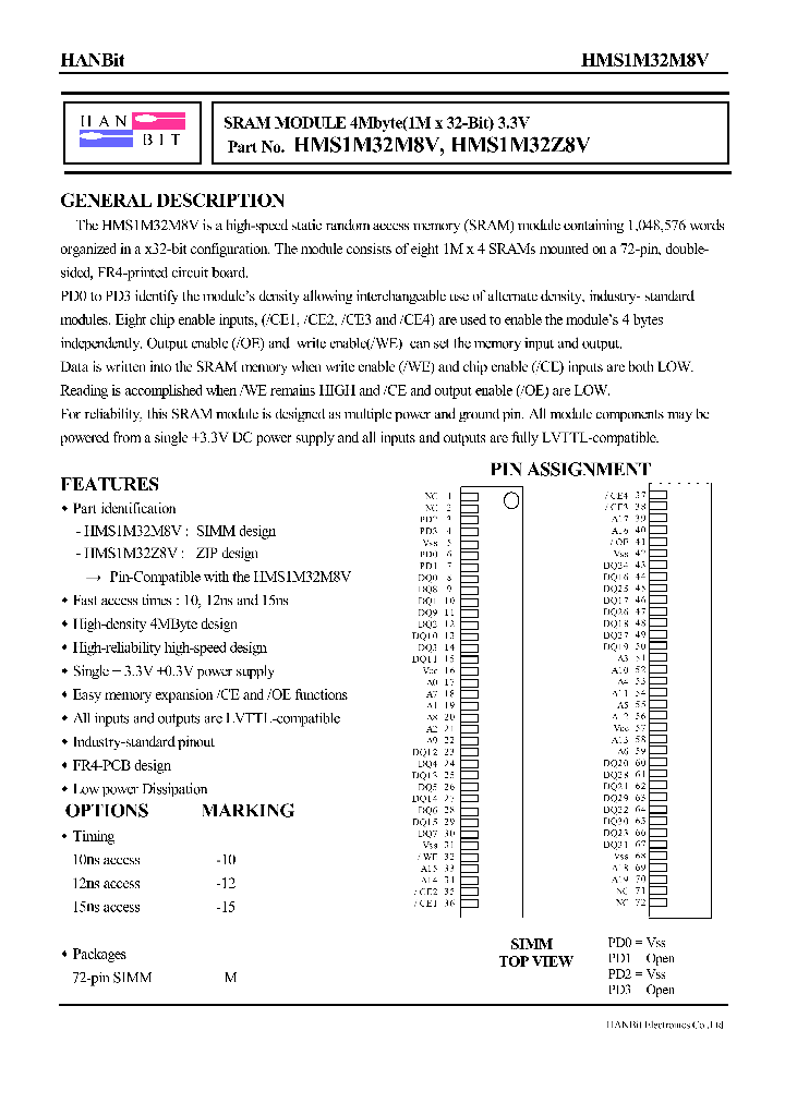 HMS1M32Z8V-10_632995.PDF Datasheet