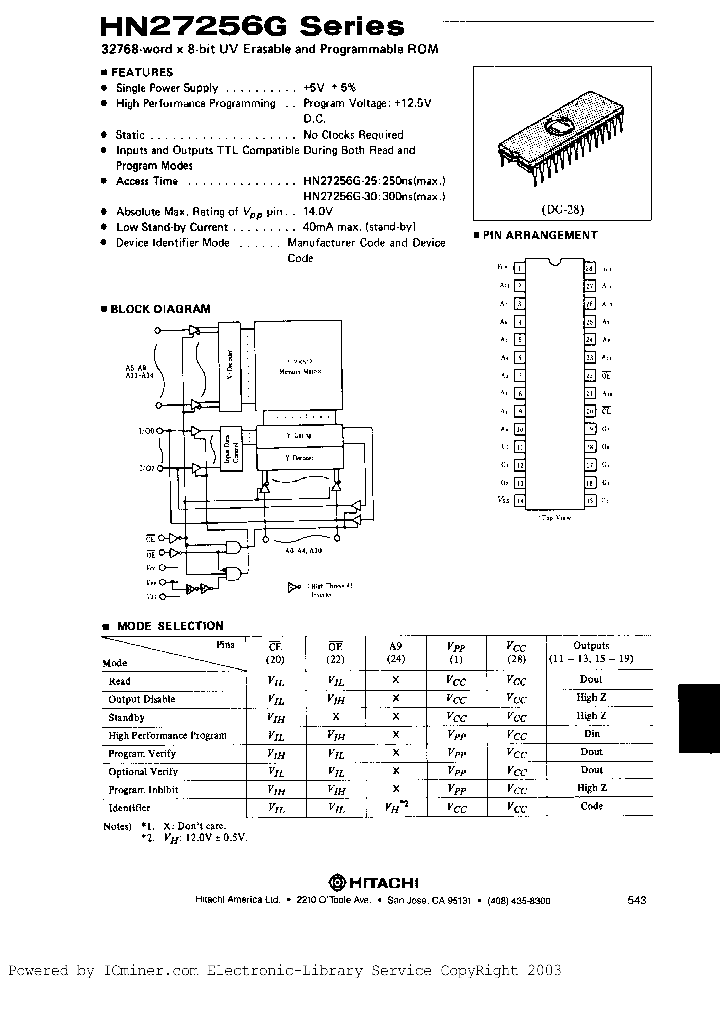 HN27256G-25_909636.PDF Datasheet