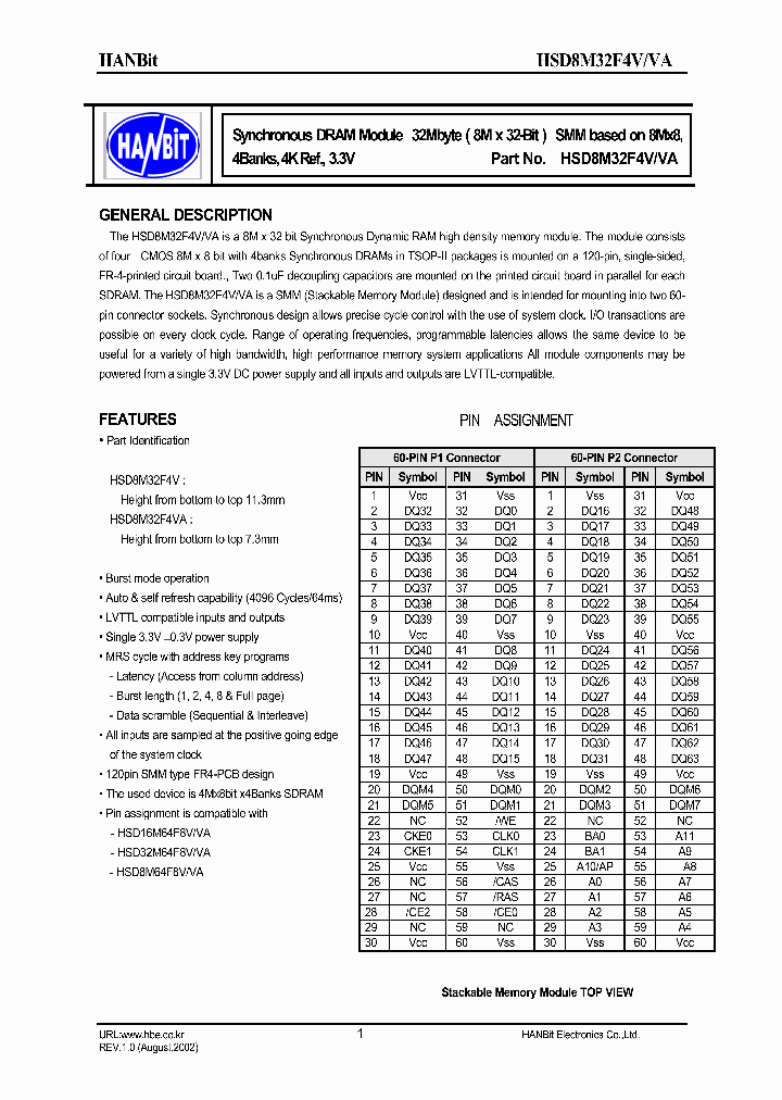 HSD8M32F4V-10_632853.PDF Datasheet