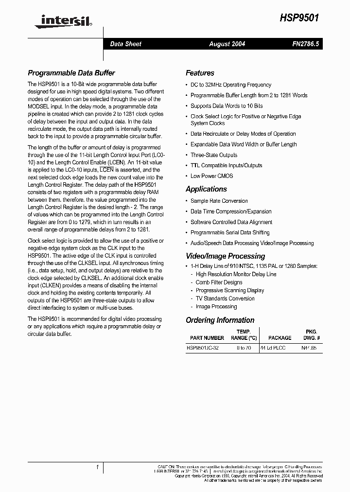 HSP950104_739992.PDF Datasheet
