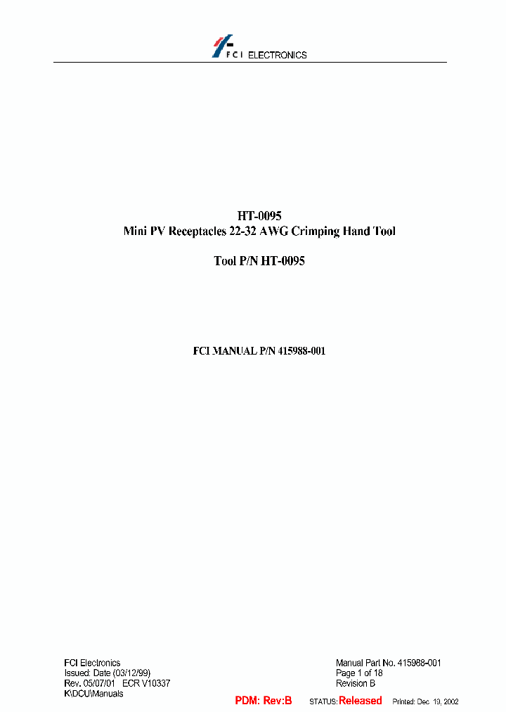 HT-0095_700177.PDF Datasheet