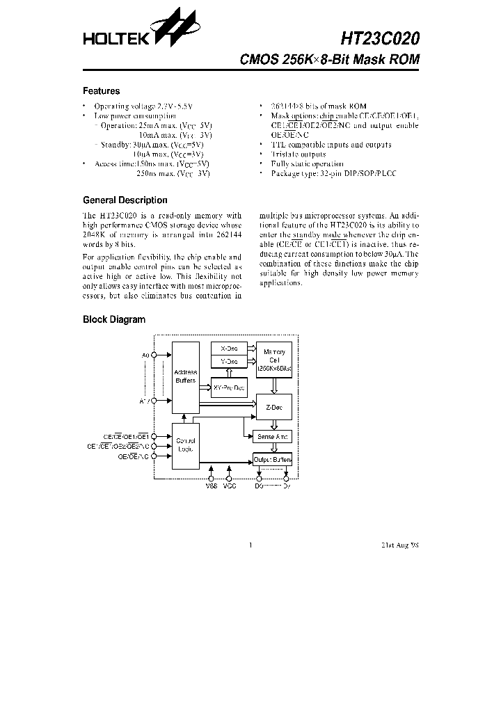 HT23C020_893732.PDF Datasheet