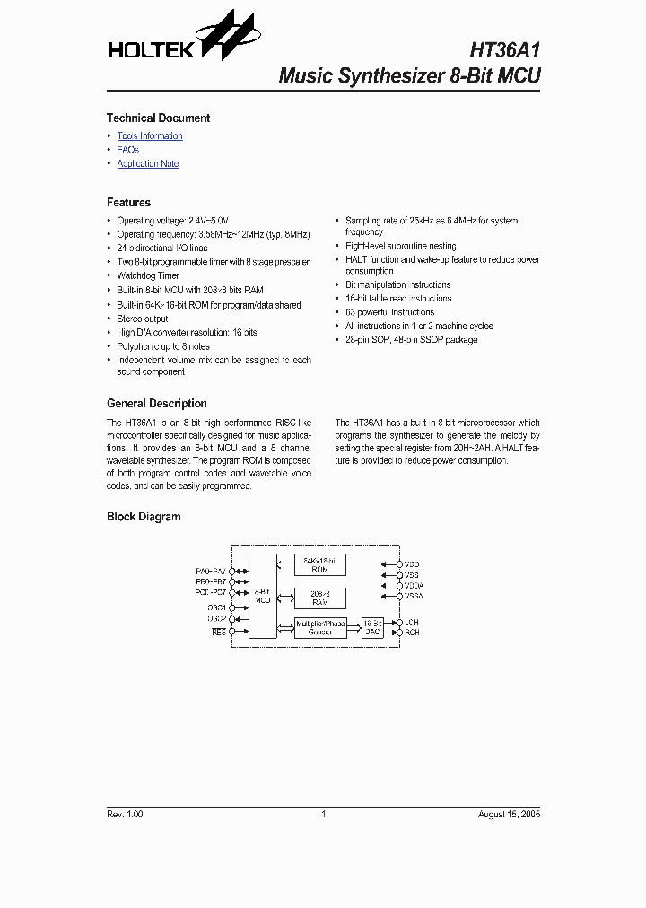HT36A1_952032.PDF Datasheet