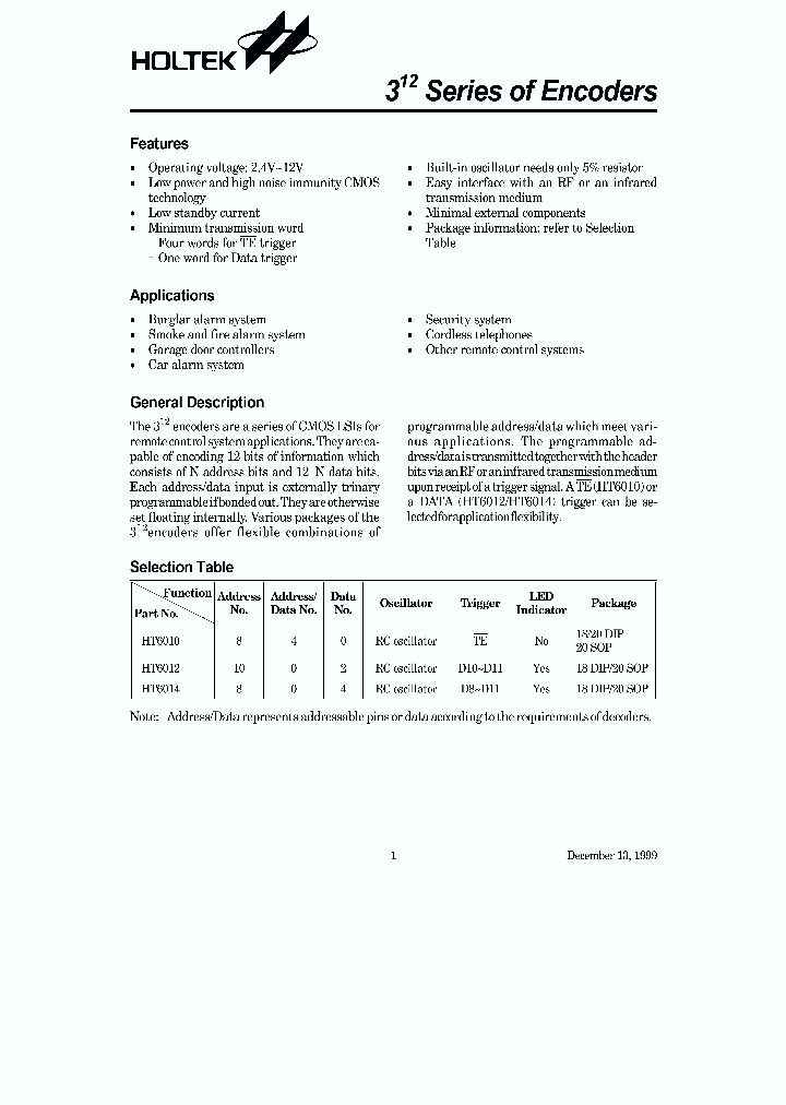 HT6010_920478.PDF Datasheet