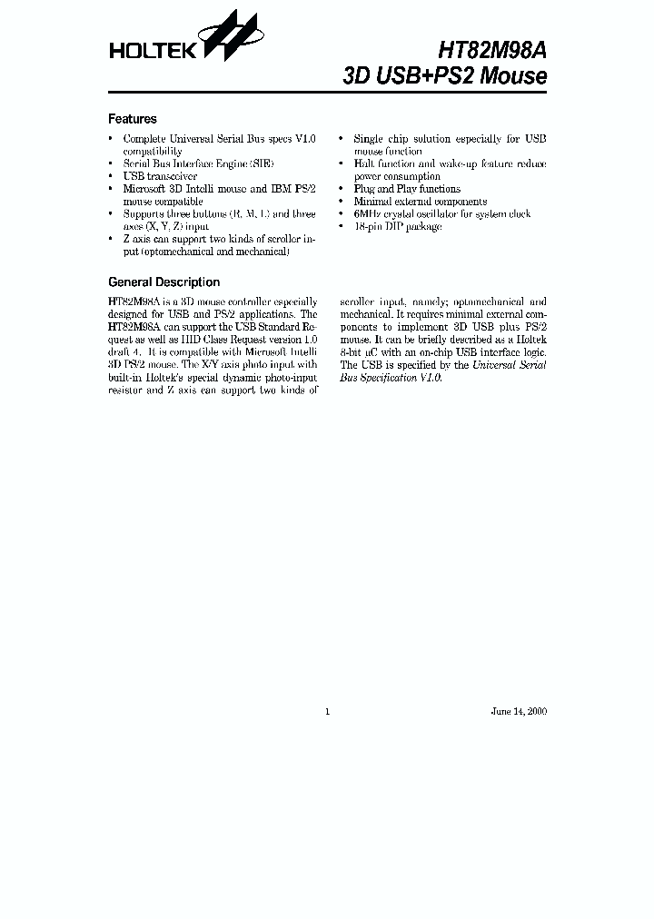 HT82M98A_827355.PDF Datasheet