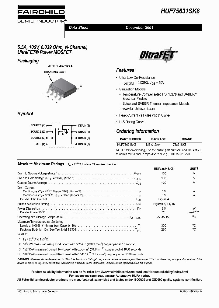 HUF75631SK8_794583.PDF Datasheet
