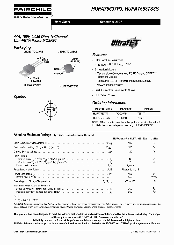 HUFA75637P3_804302.PDF Datasheet
