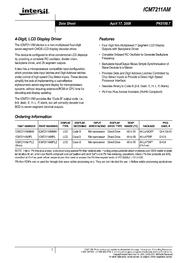 ICM7211AM06_729958.PDF Datasheet
