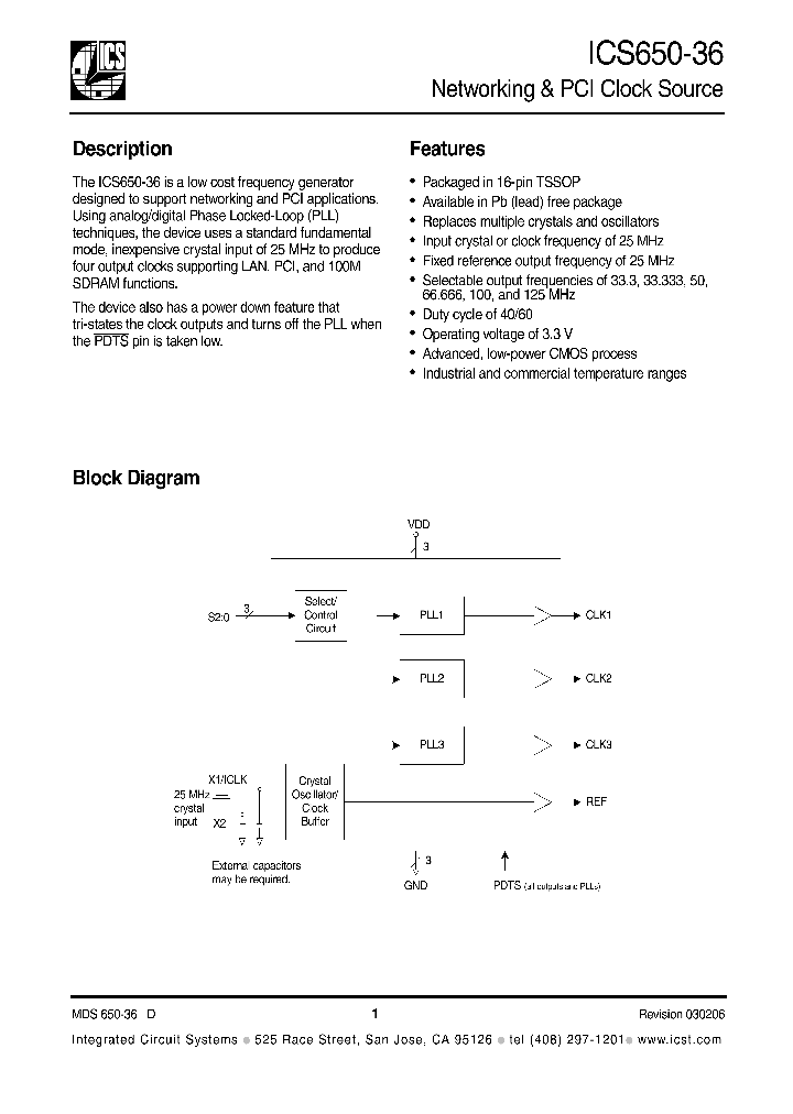 ICS650-36_608967.PDF Datasheet