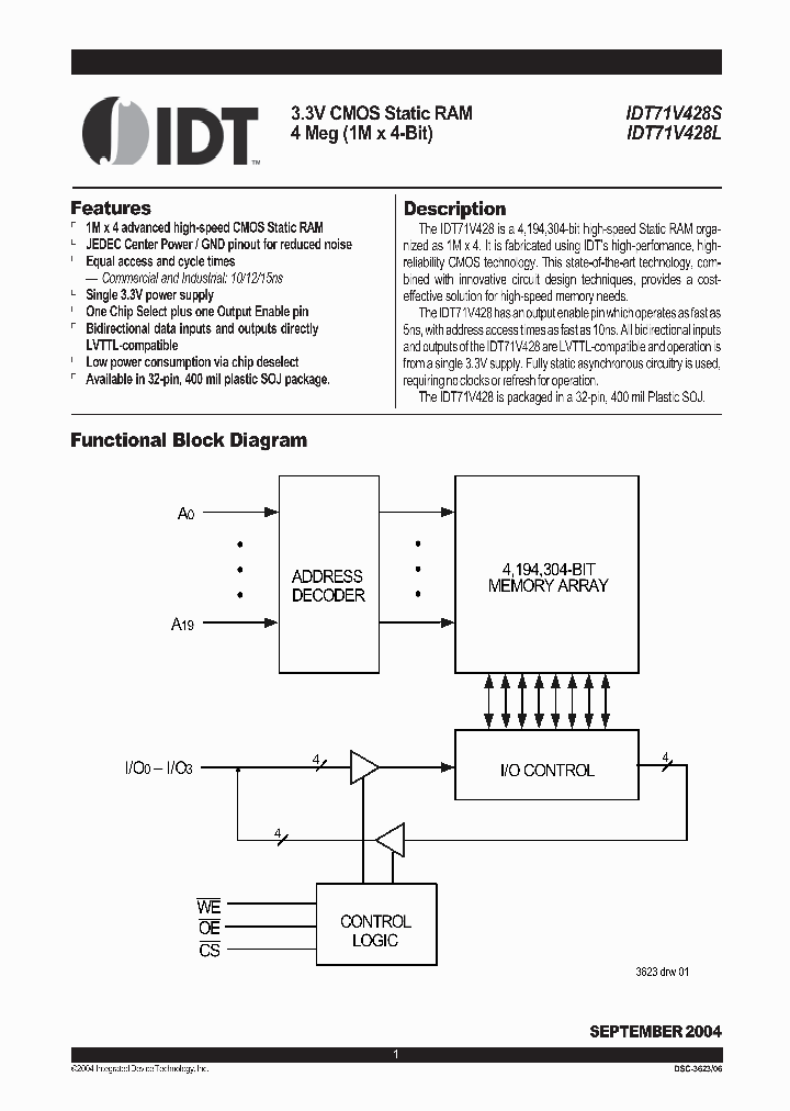 IDT71V428YS10YYYG_691196.PDF Datasheet