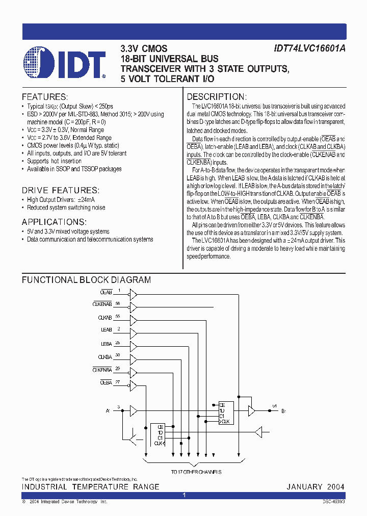IDT74LVC16601APA_699472.PDF Datasheet