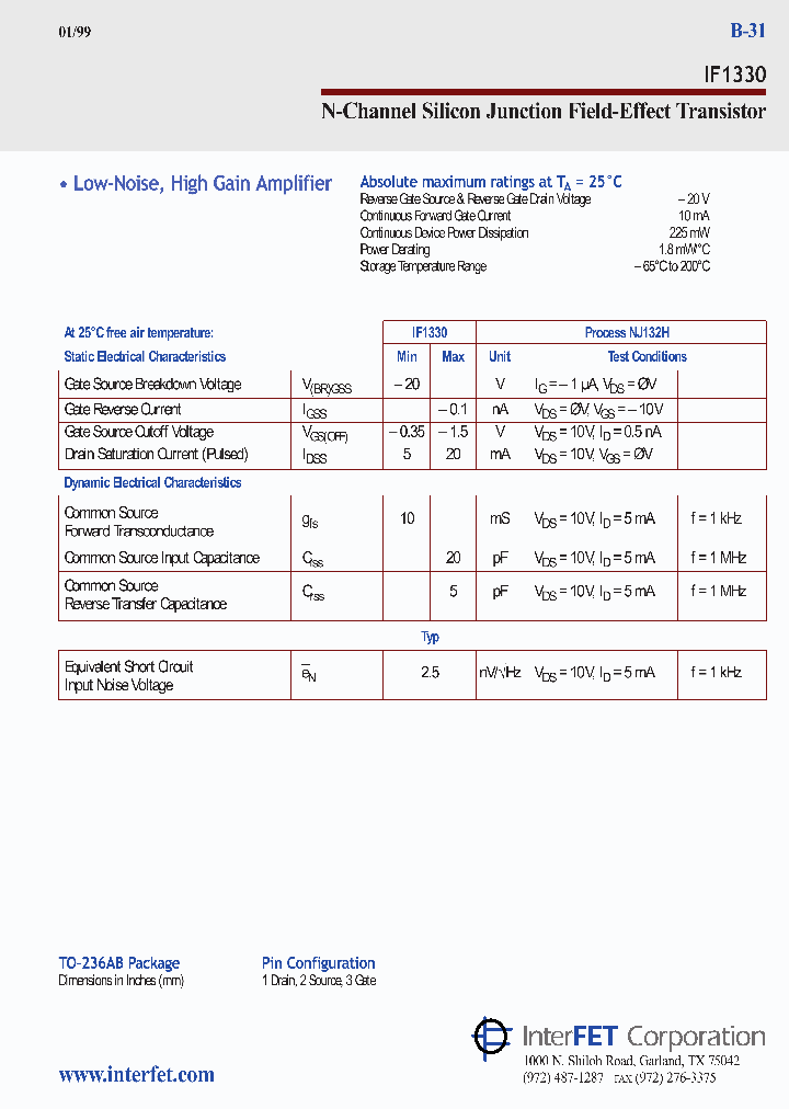 IF1330_960927.PDF Datasheet