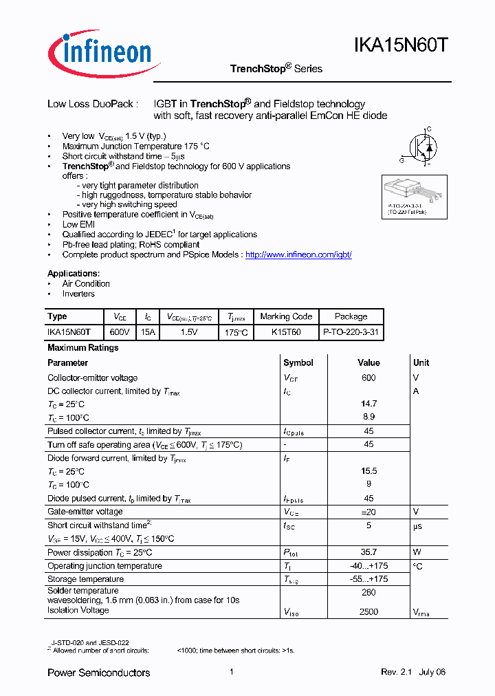 IKA15N60T_655521.PDF Datasheet