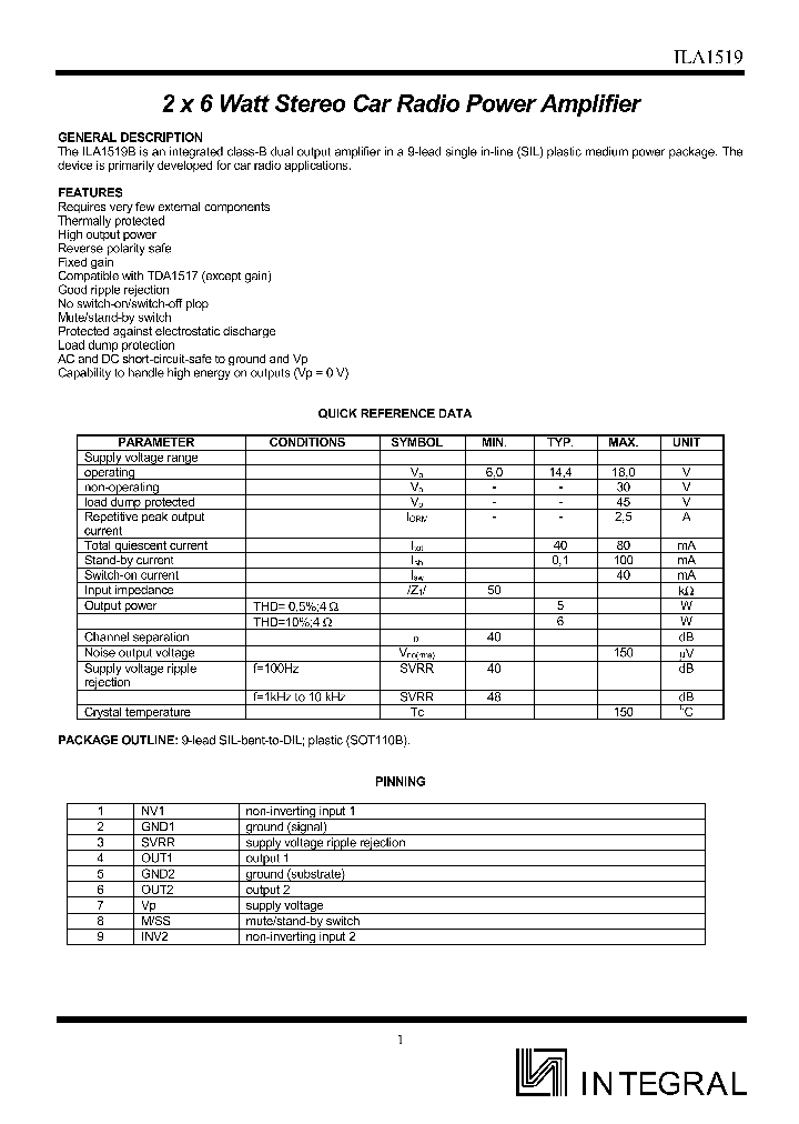 ILA1519_1023457.PDF Datasheet