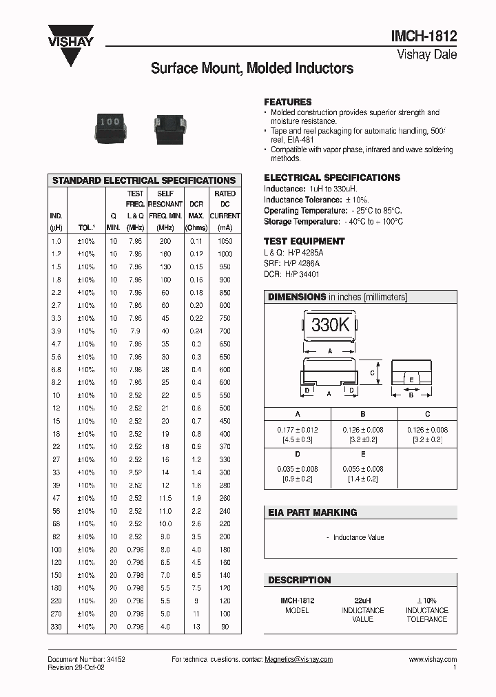 IMCH-1812_667316.PDF Datasheet