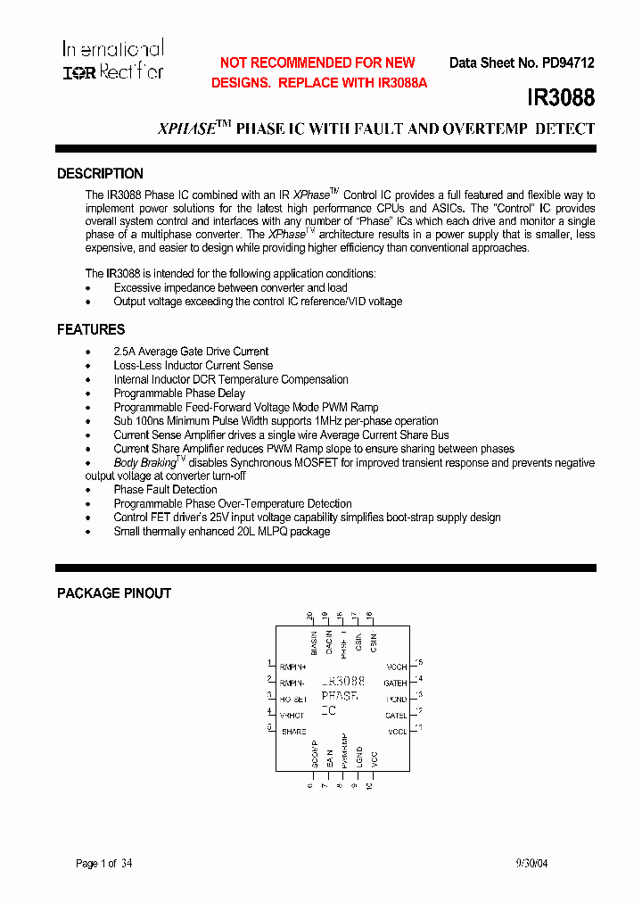 IR3088_631567.PDF Datasheet