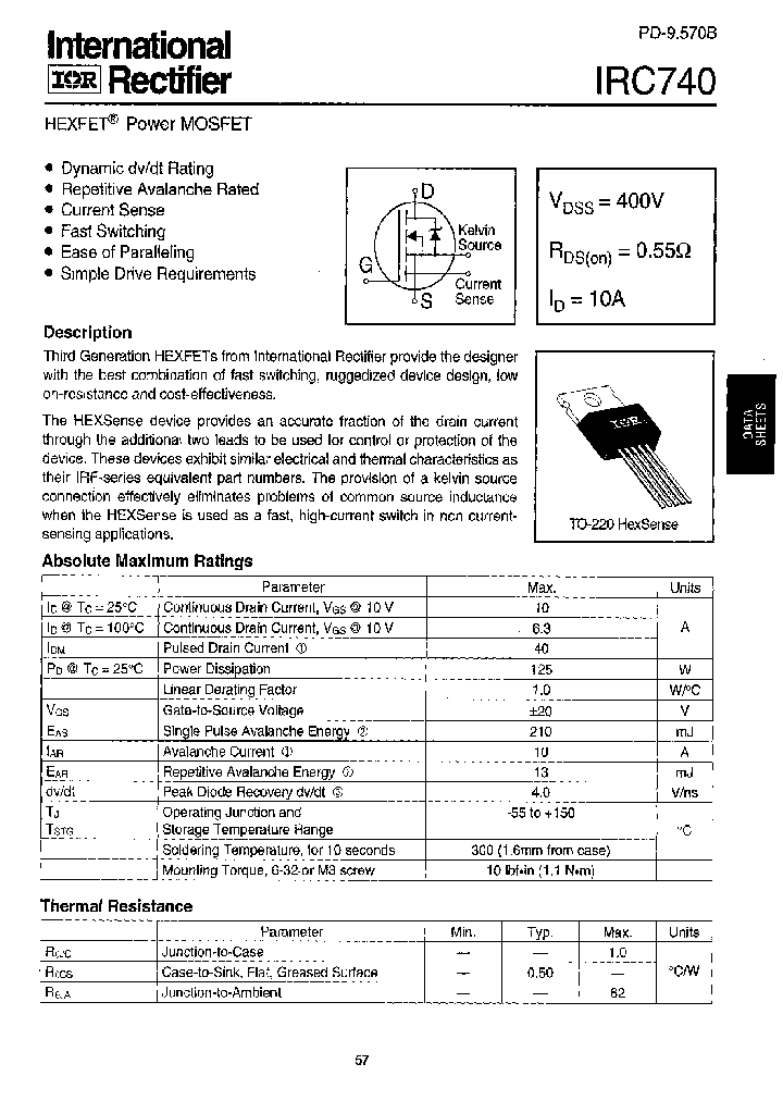 IRC740_772403.PDF Datasheet