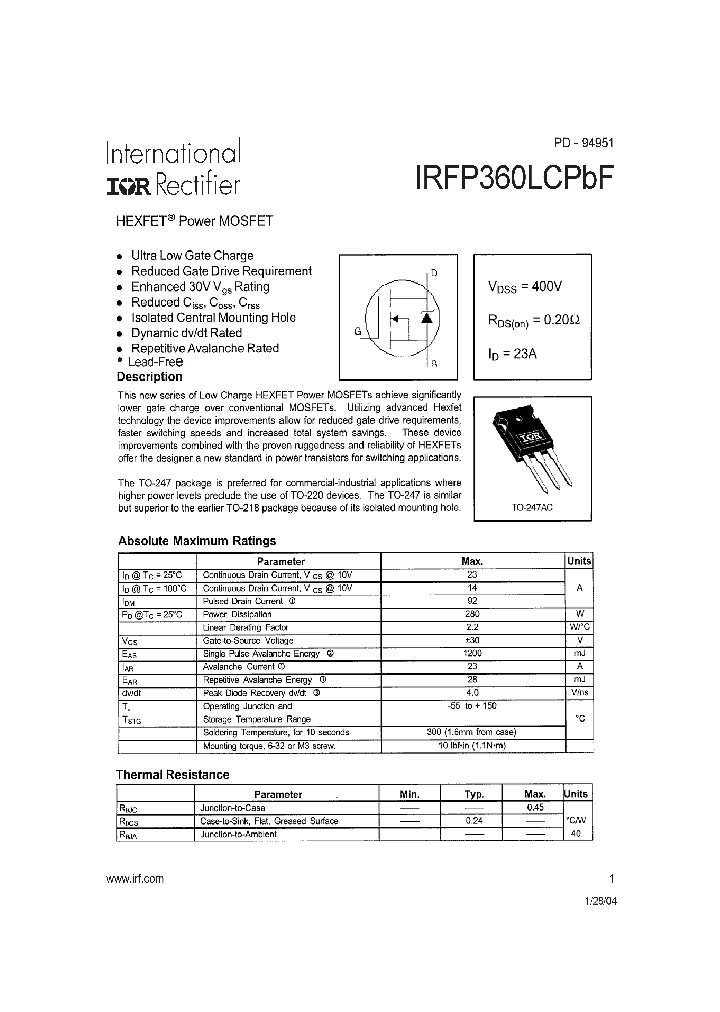 IRFP360LCPBF_709412.PDF Datasheet