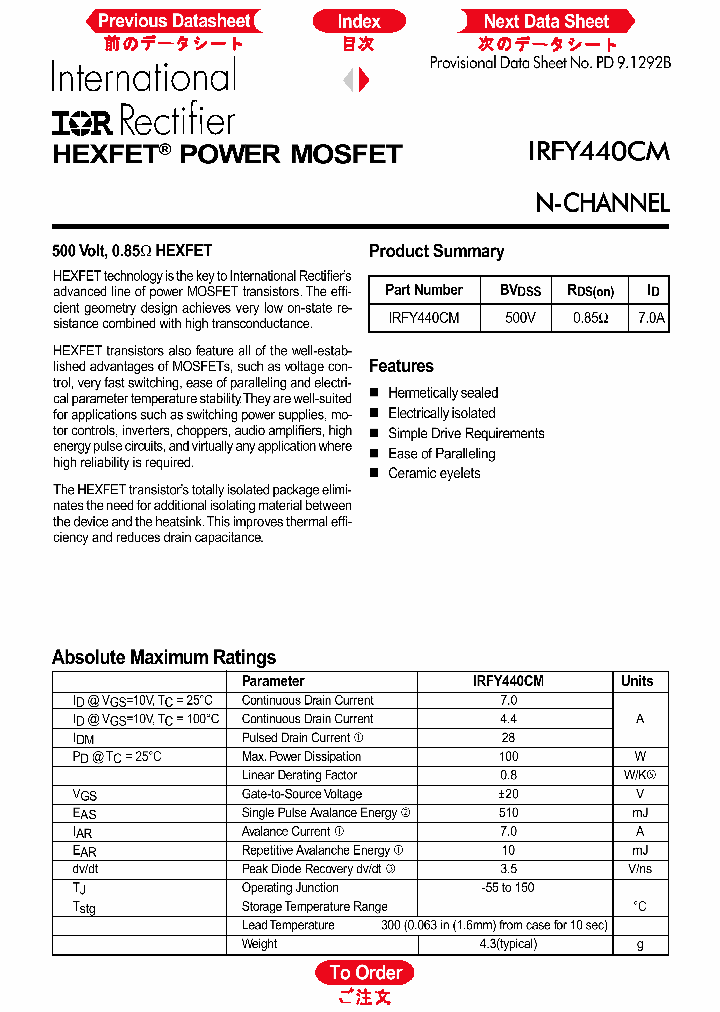 IRFY440CM_946041.PDF Datasheet