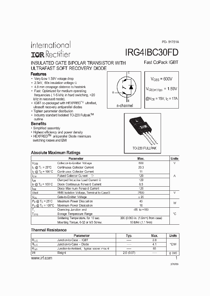 IRG4IBC30F_605169.PDF Datasheet