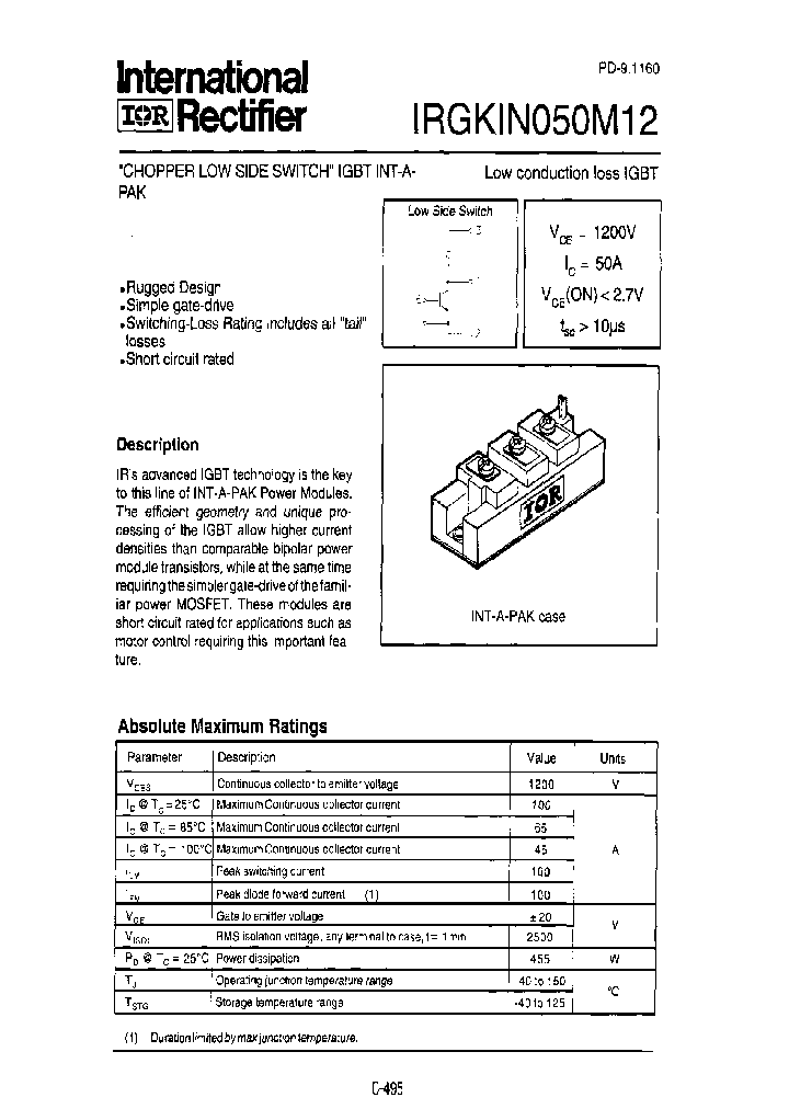 IRGKIN050M12_816320.PDF Datasheet