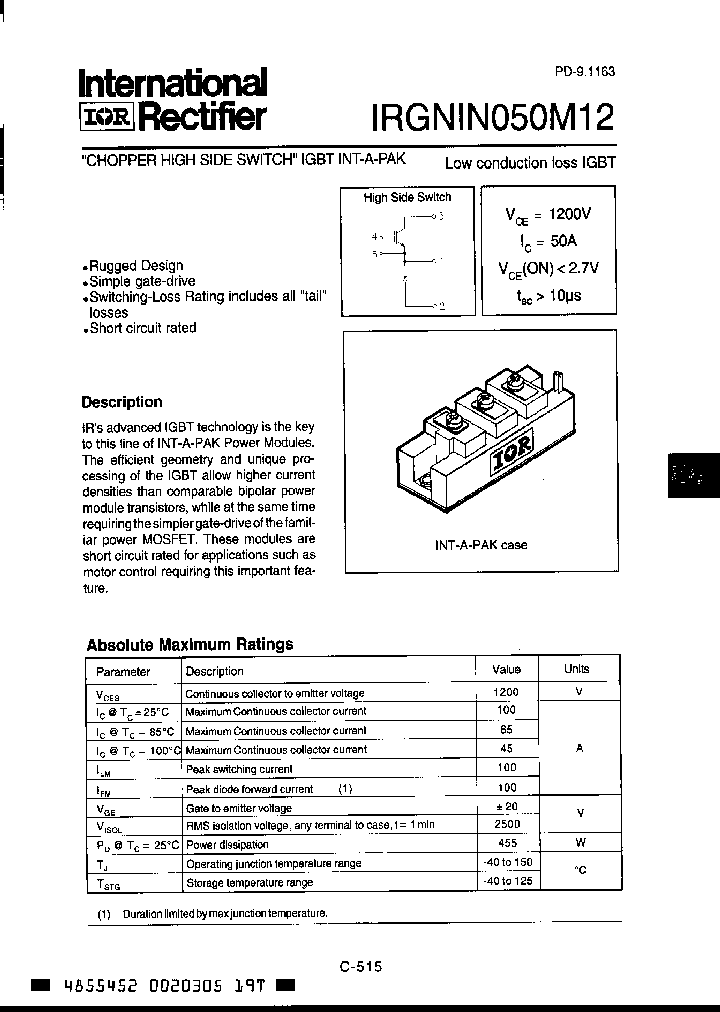 IRGNIN050M12_678856.PDF Datasheet