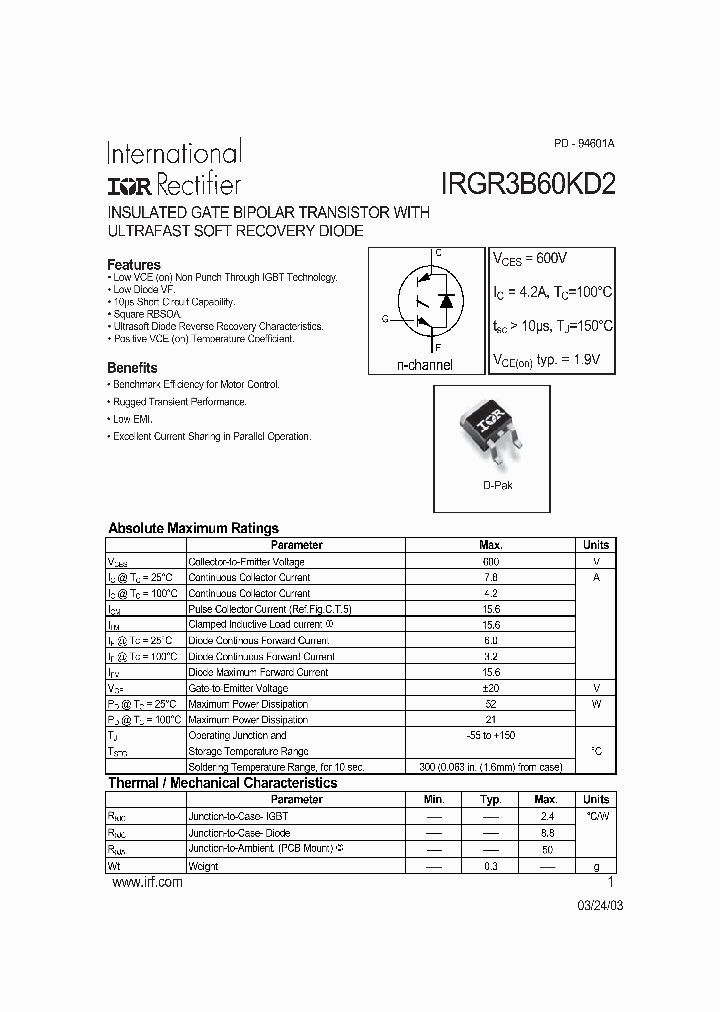 IRGR3B60KD2_679565.PDF Datasheet