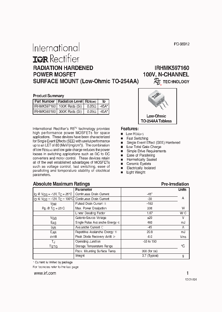 IRHMK597160_699777.PDF Datasheet