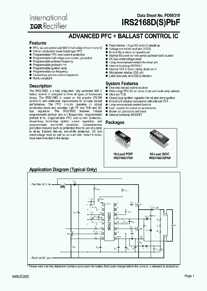 IRS2168DPBF_741340.PDF Datasheet