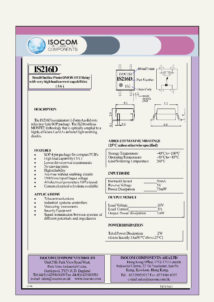 IS216D_707885.PDF Datasheet