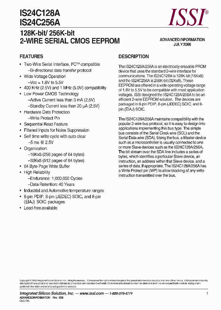 IS24C128A-2PLI_662102.PDF Datasheet