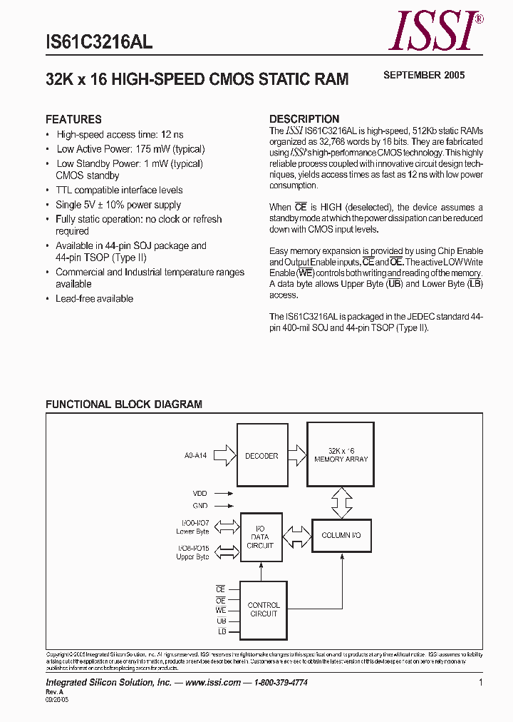 IS61C3216AL-12K_661151.PDF Datasheet