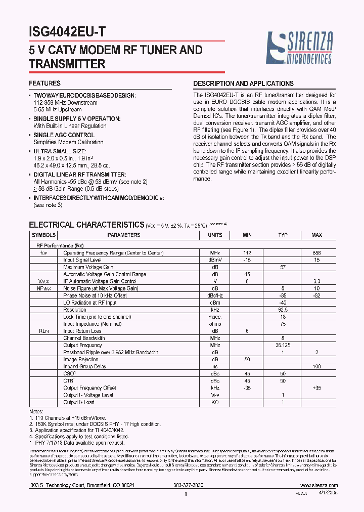 ISG4042EU-T_756835.PDF Datasheet